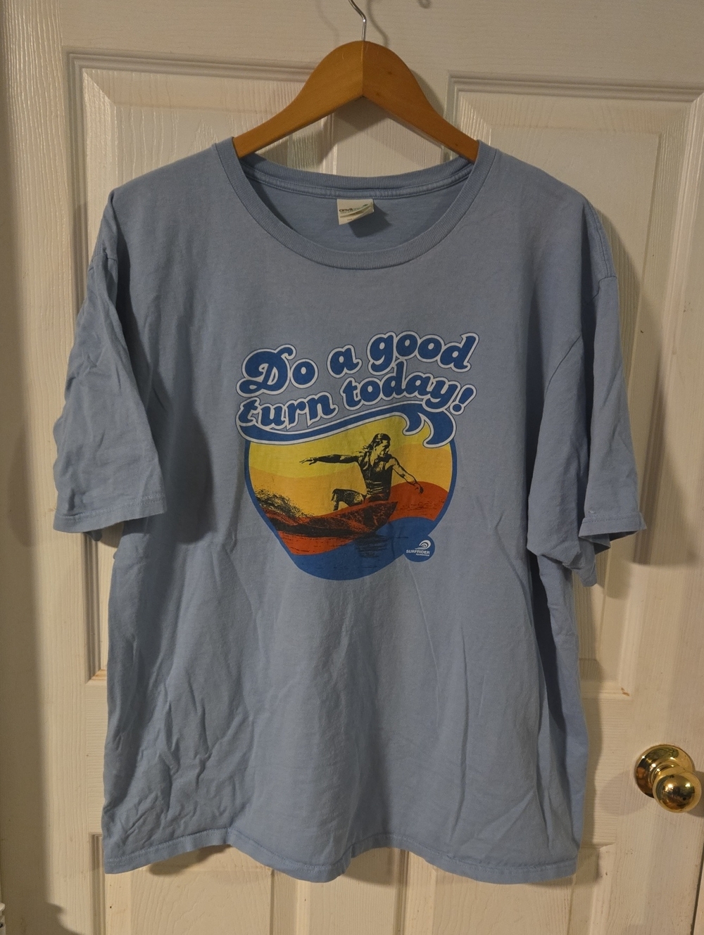 Anvil Organic Do a Good Turn Today T-shirt